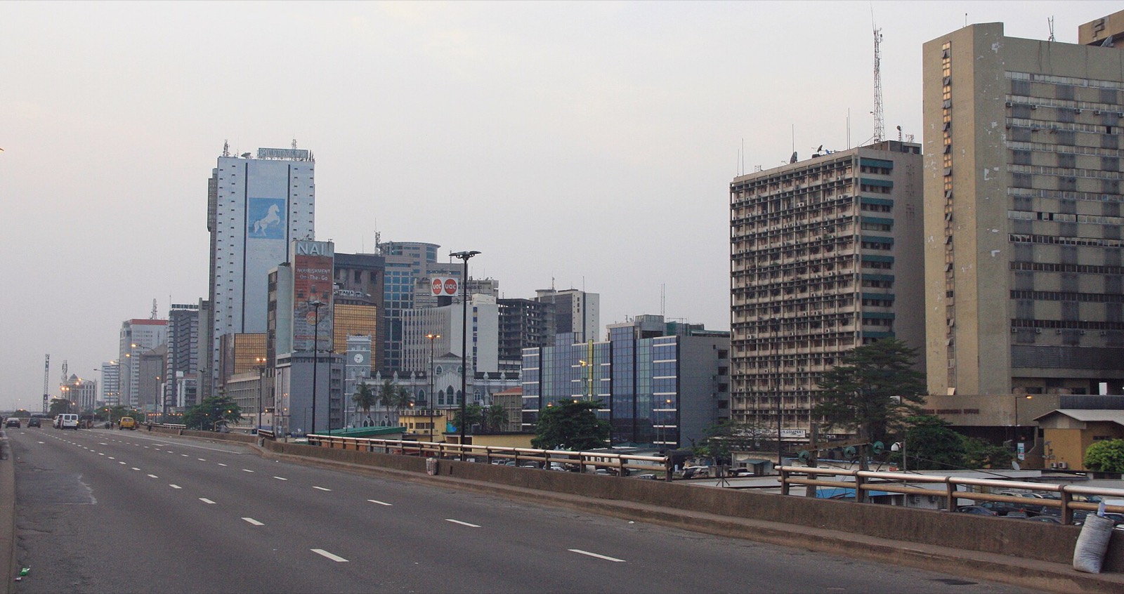 Lagos Island skyline
